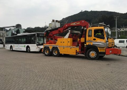 Towing of Electric Bus
